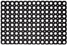 Gumová rohožka 350 Domino, 22mm - černá