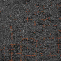 Kobercové čtverce MACRO 91 BITUMEN šedo-červený