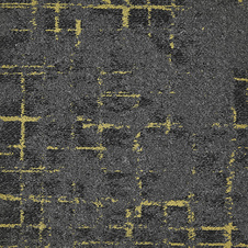 Kobercové čtverce MACRO 95 BITUMEN šedo-žlutý
