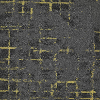 Kobercové čtverce MACRO 95 BITUMEN šedo-žlutý